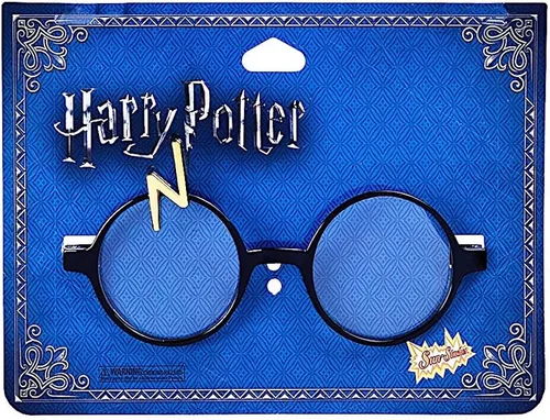 Vista 2 de Gafas de sol para disfraz de Harry Potter, gafas de sol Staches Fiesta Favores UV400