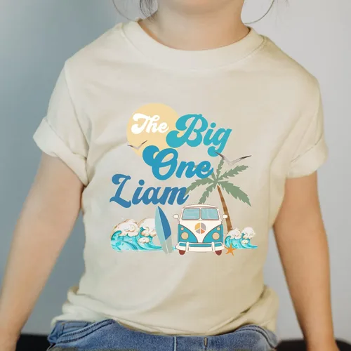 Vista 6 de The Big One shirt customized big One 1st Birthday Shirt Waves surfing one birthday party boy first birthday shirt big one wave boy birthday outfit