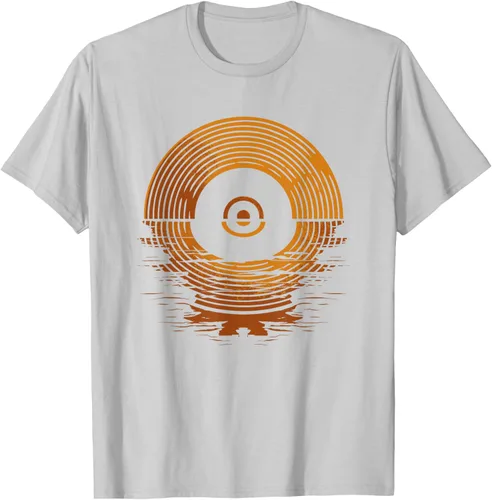 Vista 63 de Vinyl LP Records - Camiseta de vinilo Sunset Negro