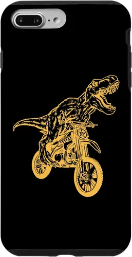 Vista 9 de Carcasa para iPhone 15 Motocross Dinosaur Dirtbike Dino - Dirt Bike Dinosaur