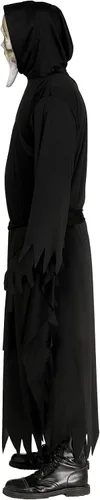 Vista 2 de Fun World Disfraz de Ghost Face para adultos, talla única, NegroBlanco