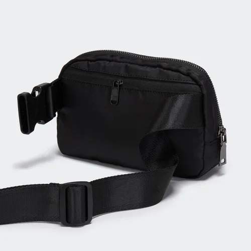 Vista 5 de Bolsa de Cinturón Pander para Mujeres, Riñoneras de Moda, Bolsas Cruzadas, Bolsa de Cinturón con Correa Ajustable, Negro, Talla única, Sólido