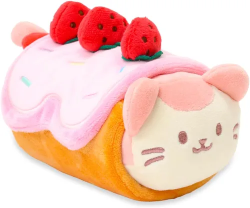 Vista 12 de Anirollz Puppiroll de peluche en atuendo de burrito – Animal de peluche Kawaii con disfraz extraíble – Lindo juguete de peluche blandito, regalo