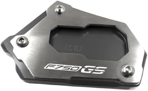 Vista 2 de Motorcycle Kickstand Pad Motorcycle CNC Kickstand Foot Side Stand Extension Pad Support Plate Enlarge for B&MW F850GS F750GS F850 F750 GS F 750 GS F