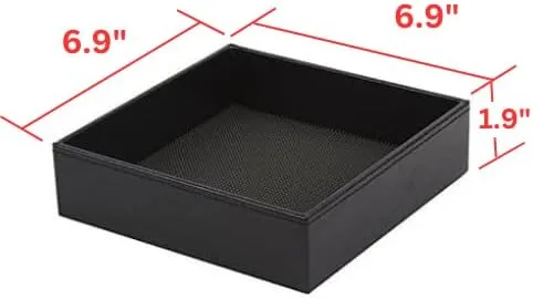 Vista 6 de Jack Cube MK206D - Bandeja de almacenamiento de artículos de papelería cosmética, organizador de artículos de papelería para llaves, teléfono