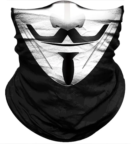 Vista 36 de Obacle Bandana máscara facial cuello polaina tubo máscara hombres mujeres para protección solar contra el polvo