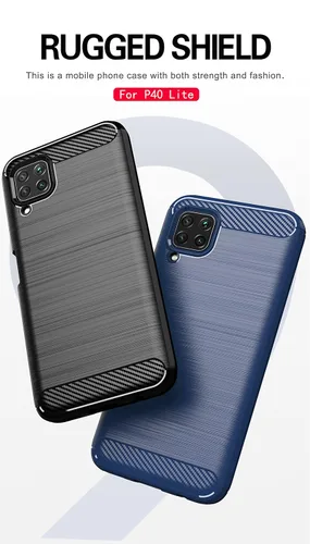 Vista 8 de Asuwish Funda para Huawei P40 Lite con protector de pantalla de vidrio templado y accesorios de celda, delgada TPU silicona protectora Hawaii Nova 6