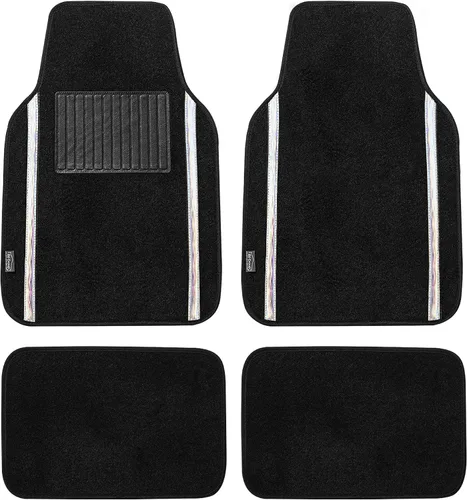 Vista 14 de FH Group - Juego completo de fundas para asientos de auto de cuero sintético, ajuste universal, para asientos frontales con respaldo bajo, Rosa