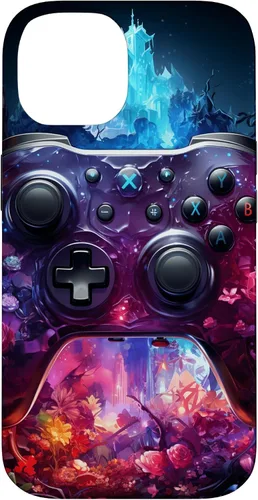 Vista 4 de Video Game Controller Gamer Funda para iPhone 17 para niños, adolescentes y hombres amantes
