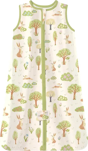Vista 16 de TotAha Toddler Sleep Sack 2T-4T 0.5 TOG Wearable Blanket Sleeping Bag Safari de África