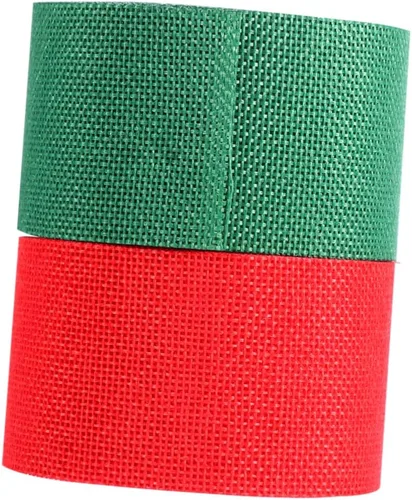 Vista 5 de ABOOFAN 3sets 32.8 ft Navidad cinta linenette embalaje embalaje embalaje bricolaje manualidades 5 estilos 2rolls*3