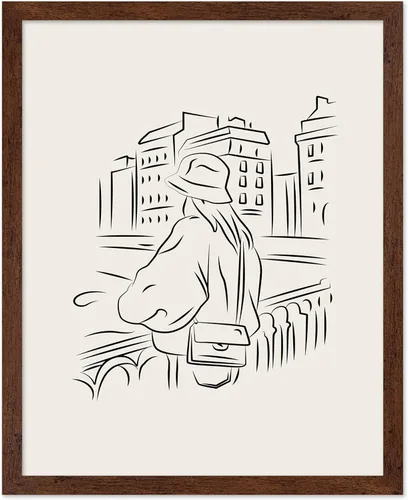 Vista 57 de Poster Master Swan Floaty Poster - Retro Woman Print - Pool Art - Swimming Illustration - Line Sketch - Abstract Design - Chic Boho Decor - Great