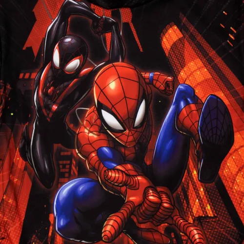Vista 3 de Marvel Spider-Man and Venom - Sudadera con capucha de manga larga para niños y adolescentes