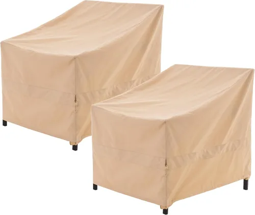 Vista 11 de WJ-X3 Funda Apilable para Silla de Patio, Resistente, Resistente al Viento e Impermeable, Fundas para Sillas de Patio al Aire Libre, 28A x 36P x