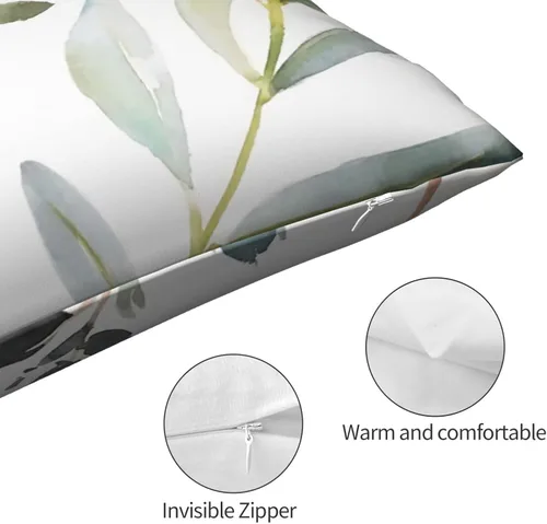 Vista 5 de Funda de almohada de caballos con múltiples capas de caballos florales, tamaño Queen, funda de almohada suave de 20 x 30 pulgadas, duradera