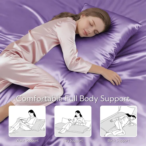 Vista 238 de MR&HM - Funda de almohada de satén