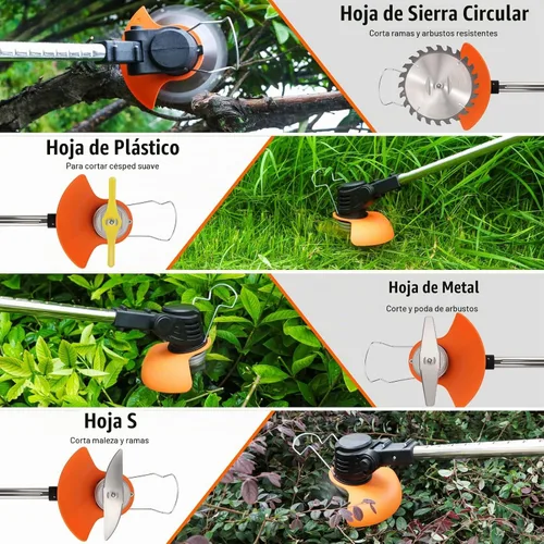 Vista 2 de Wacker eléctrico sin cable, alimentador de malezas con pilas con ruedas Negro oscuro