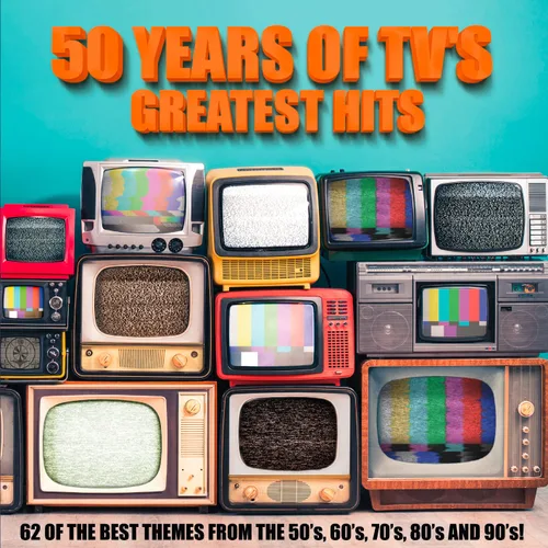 Vista 2 de 50 Years Of TV's Greatest Hits RSD exclusive (Color Swirl Vinyl)