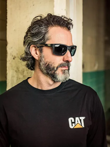 Vista 6 de Cat Coder - Gafas de sol polarizadas cuadradas para hombre