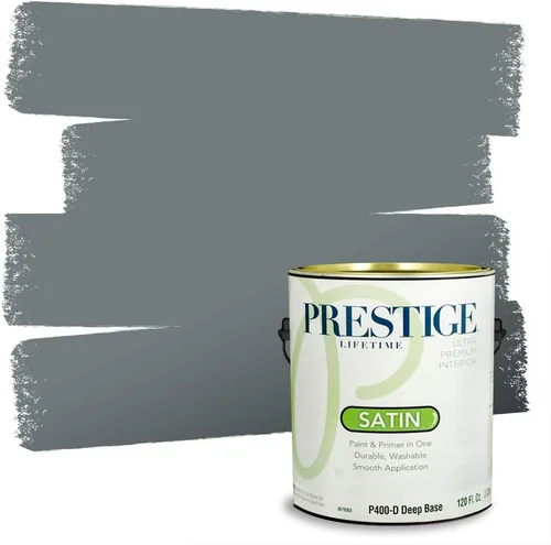Vista 96 de Prestige Paints - 2 en 1, pintura base y pintura de exterior, E100-N-SW6988