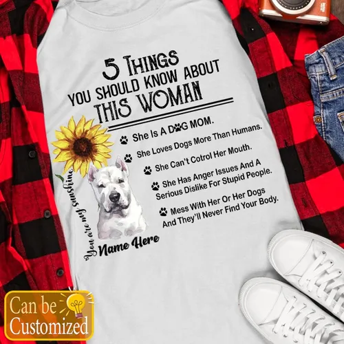 Vista 2 de Dinoz Camiseta You are My Sunshine Best Dog Mom Ever