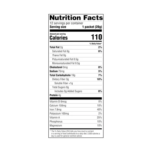 Vista 5 de Marca Amazon – Happy Belly Avena instantánea, original, 11.85 onzas (paquete de 1)