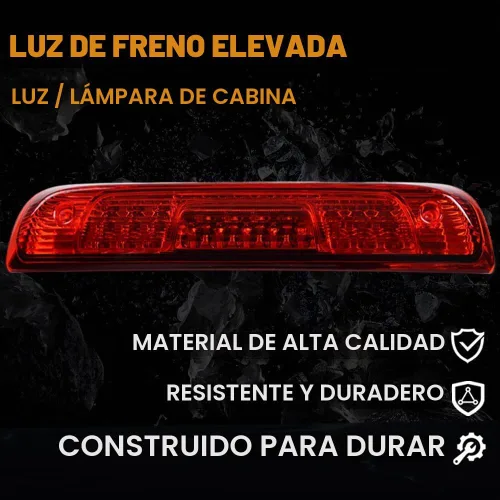 Vista 5 de PIT66 3ª Luz de Freno LED, Compatible con Chevy Silverado 2014-2018/Compatible con GMC Sierra 1500 2500HD 3500HD 2014-2018 Luz de Parada Trasera