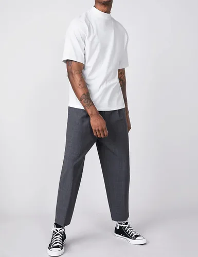 Vista 3 de KINGBEGA Camiseta básica ligera de manga larga para hombre de ajuste regular