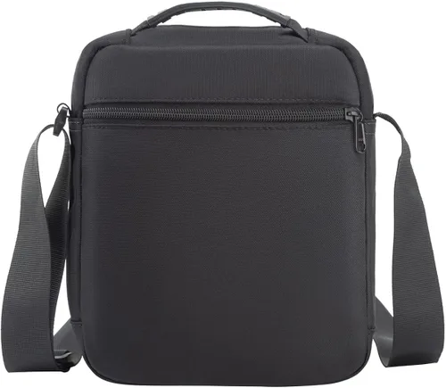 Vista 7 de Eshow Pequeña bolsa de mensajero para hombres, bolso cruzado para viajes, trabajo, negocios