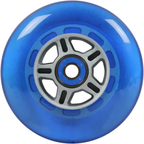 Vista 4 de TGM Skateboards 4 ruedas azules W/ABEC 7 rodamientos para Razor Scooter 3.937 in