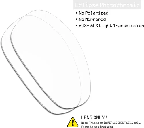Vista 3 de SmartVLT Set of 4 Men's Replacement Lenses for Oakley Juliet Sunglass Combo Pack S01