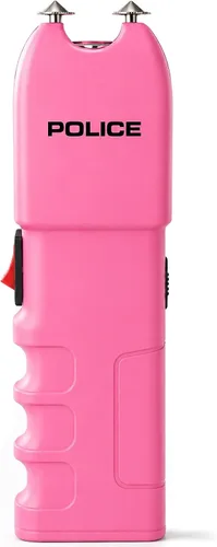 Vista 6 de POLICE Pistola aturdidora para autodefensa 928 - Recargable de alto voltaje con linterna LED, compacta y resistente, seguridad personal