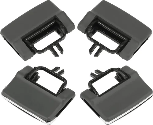 Vista 9 de ACROPIX Clips de salida de aire acondicionado delantero izquierdo derecho para Mercedes Benz GL450 ML350 ML550 - Paquete de 4 unidades color negro