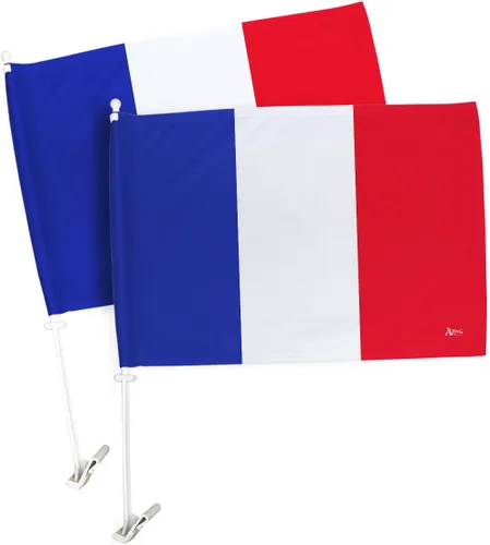 Vista 106 de Paquete de bandera de coche de la Copa del Mundo 2022 de Gales, bandera americana para carros, decoración de automóviles, pancarta pequeña