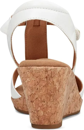 Vista 2 de Rockport Sandalia Blanca con correa en T para mujer