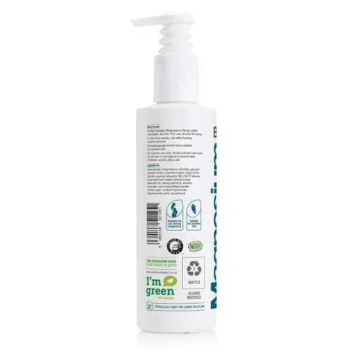 Vista 8 de BetterYou Loción corporal de magnesio - Crema corporal con magnesio y manteca de karité - Suaviza la piel, relaja los músculos - Nutritiva y ligera