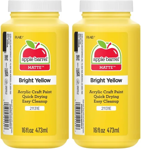 Vista 10 de Apple Barrel - Pintura acrílica, 16 onzas, color nuez moscada Nuez moscada marrón