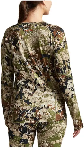 Vista 4 de SITKA Gear Camiseta de manga larga de camuflaje de peso medio para mujer
