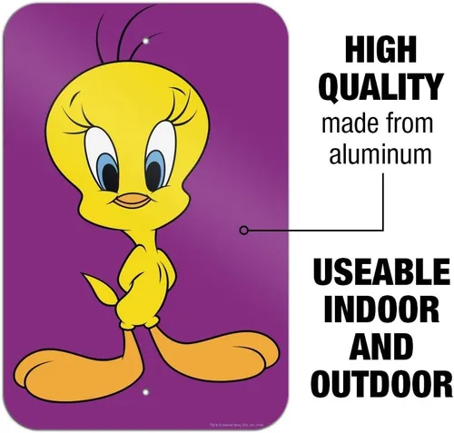 Vista 2 de GRAPHICS & MORE Looney Tunes Tweety Bird Home Business Office Sign