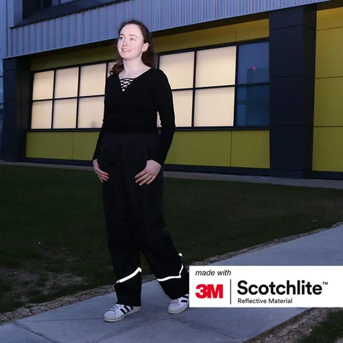 Vista 4 de Salzmann 3M Pantalones de lluvia reflectantes Pantalones de senderismo impermeables Fabricado con 3M Scotchlite