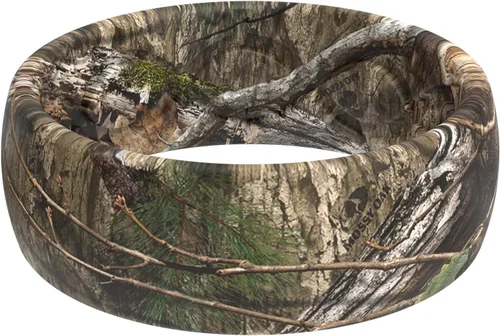 Vista 12 de Groove Life Anillo de boda de silicona de camuflaje para hombre Highlander