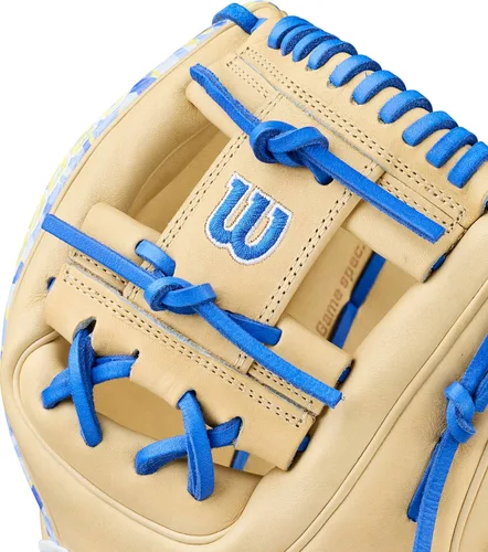 Vista 6 de Wilson Guantes de béisbol A2000® para invierno 2025 Rubio/Real/Amarillo