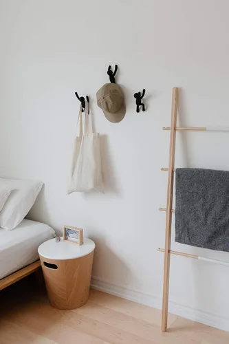 Vista 9 de Umbra Buddy – Ganchos de pared Negro