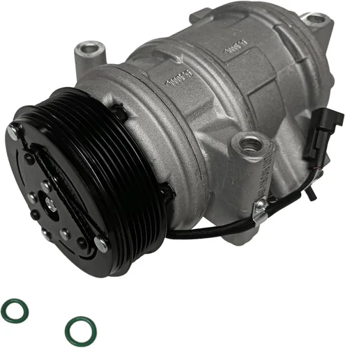Vista 6 de Compresor de aire acondicionado A/C con embrague compatible con Ford Edge 2007-2014 para Lincoln MKX 2007-2015 para Mazda CX-9 2007-2015 158320