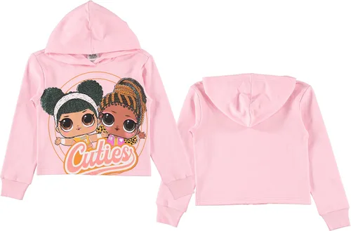 Vista 3 de L.O.L. Surprise! Sudadera con capucha estampada para niñas, tallas 4-20