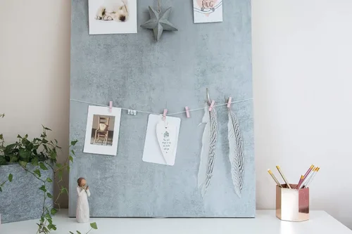 Vista 5 de d-c-fix Papel autoadhesivo impermeable para despegar y pegar, para encimeras de cocina y baño, gabinetes y bricolaje, piedra de hormigón, 26.5 x