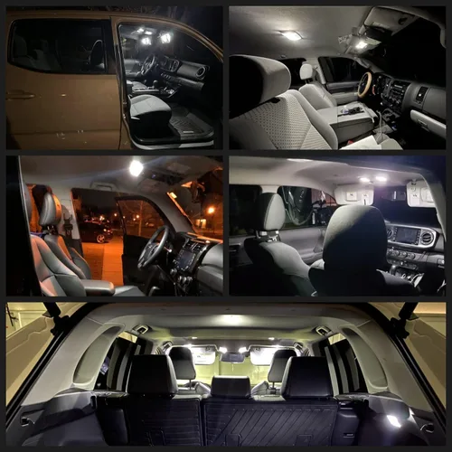 Vista 4 de Kit de luces LED interiores blancas para Dodge Charger 2011 2012 2013 2014 2015 2016 2017 2018 2019 2020 2021 2022 superbrillantes 6000 K luces