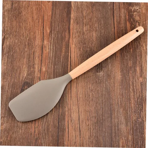 Vista 4 de LABRIMP Elegante cucharón de sopa espátula de silicona antiarañazos resistente al calor Juego de utensilios de cocina mango ergonómico Herramientas