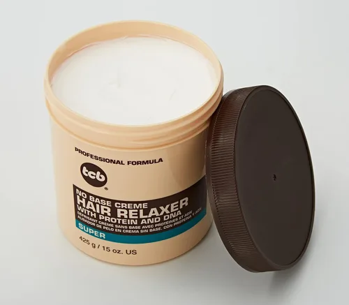 Vista 3 de TCB Relajante para el cabello sin base en crema con proteína y ADN Super 15.oz