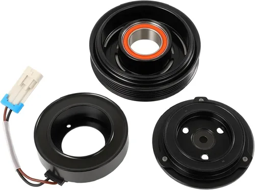 Vista 14 de cciyu Embrague del compresor de aire acondicionado 1993-1997 para Ford E-350 Econoline 7.3L 1993-1997 para Ford E-350 Econoline Club Wagon 7.3L